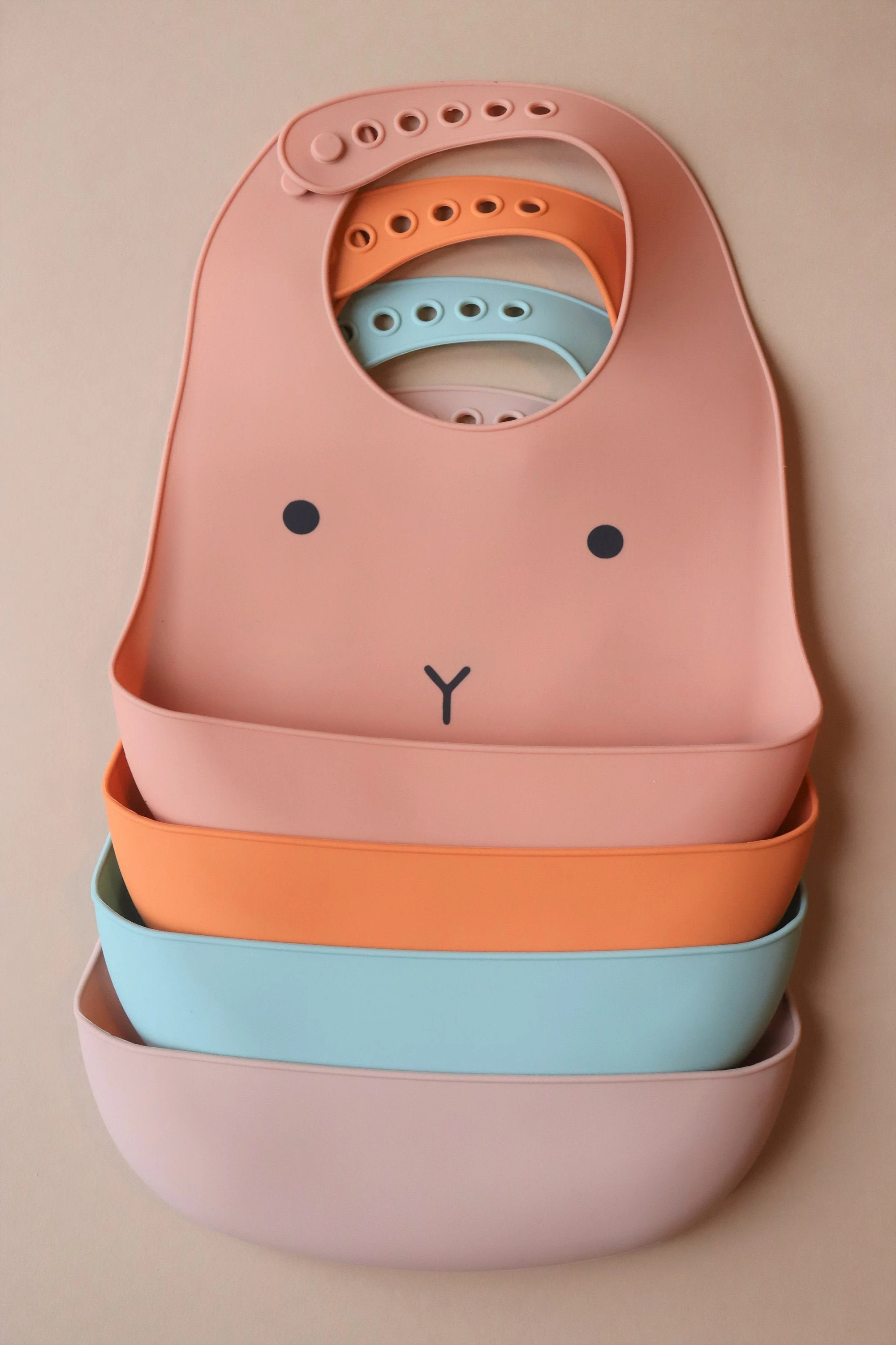 Sillicone Waterproof Bbaby Bibs